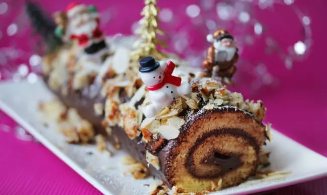 bûche de Noël, Frankrijk