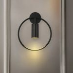 Industrial metal wall lamp