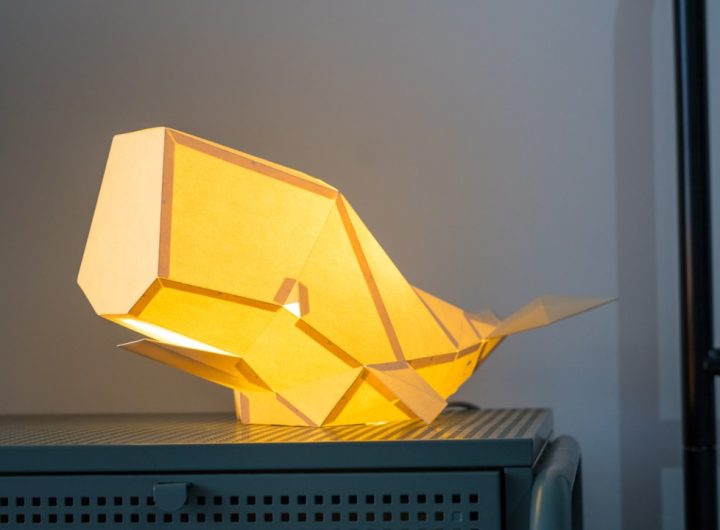 Photo crystal ribbed wall lamp