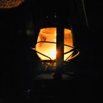 Photo metal table lamp