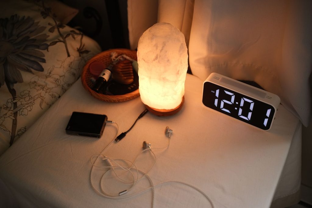 Photo bedside table lamp