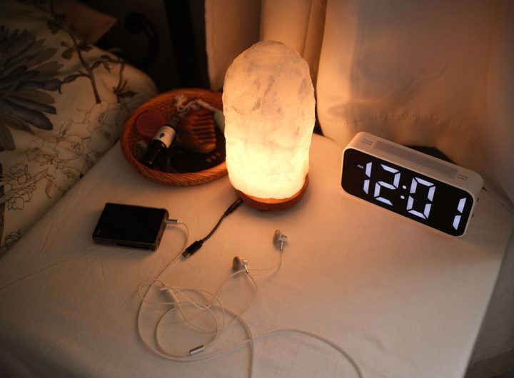 Photo bedside table lamp