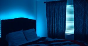Photo bedroom lighting