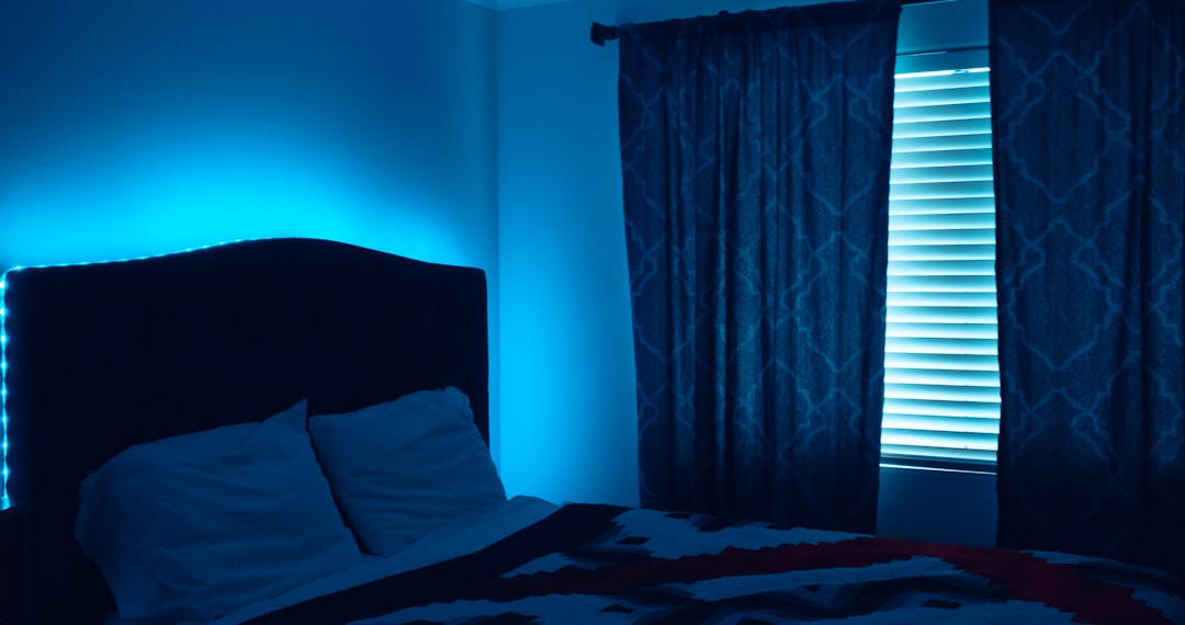 Photo bedroom lighting